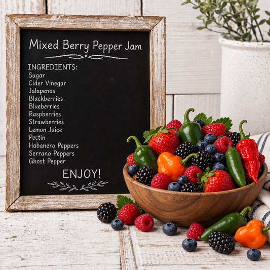 Mixed Berry Pepper Jam