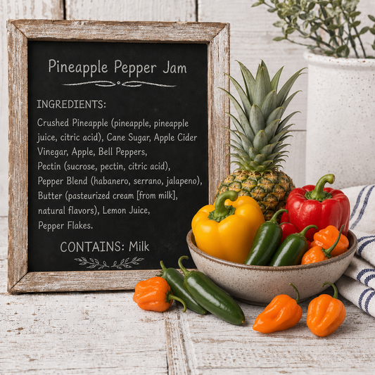 Pineapple Pepper Jam