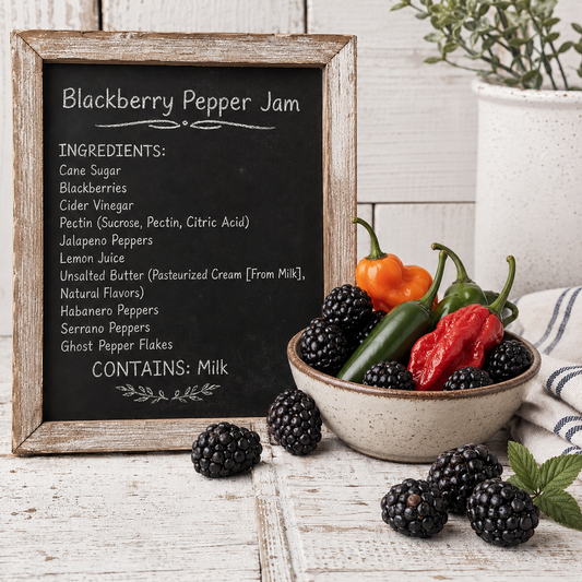 Blackberry Pepper Jam