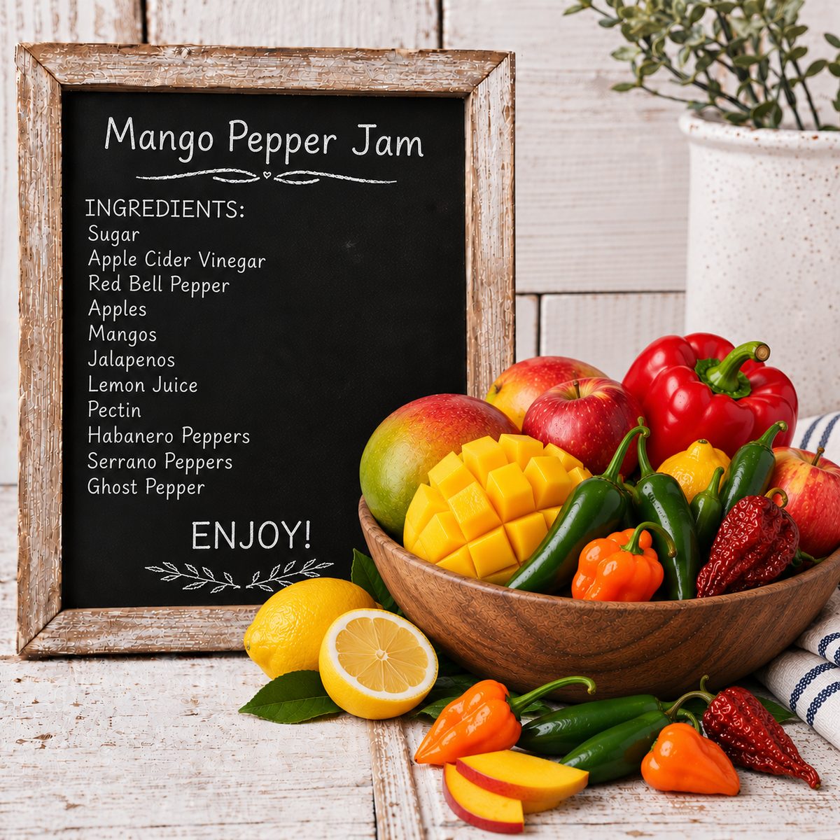 Mango Pepper Jam
