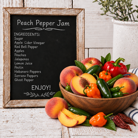 Peach Pepper Jam