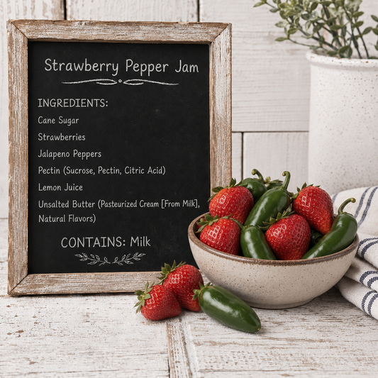 Strawberry Pepper Jam